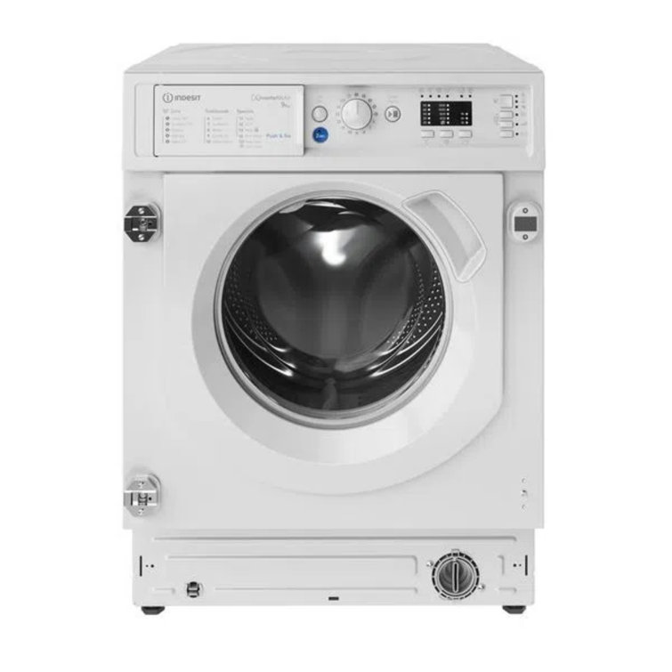 Indesit BIWMIL91484UK 9kg Builtin Washing Machine White Wayfair.co.uk